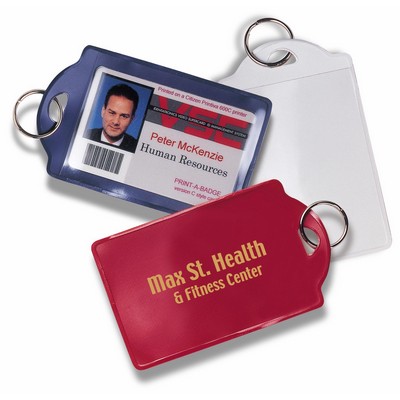 ID Holder/ Key Ring (4 1/2"x2 3/4")