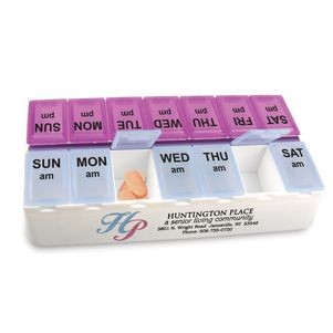 Daily Reminder 7-Day Medicine Tray