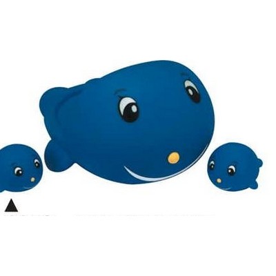 Rubber Whale Family (One Large/ Two Small)©