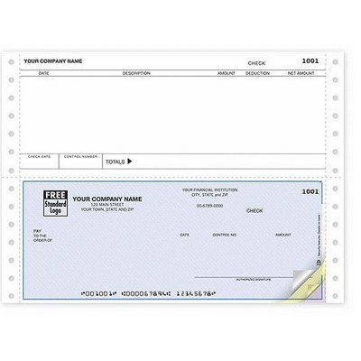 Continuous Accounts Payable Check (1 Part)