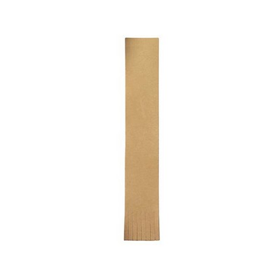 Nubuck Leather Fringed Bottom Bookmarks (1 3/8"x9")