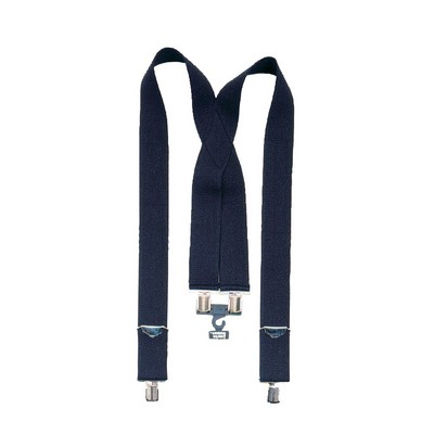 Black 2" Pants Suspenders