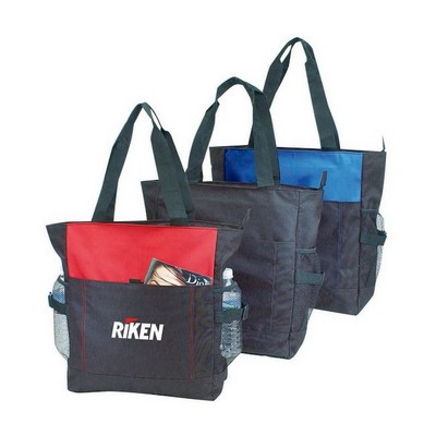 Deluxe Zipper Tote Bag