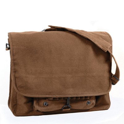 Brown Vintage Paratrooper Shoulder Bag