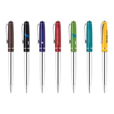 Twist Action Alluminum Ballpoint Pen