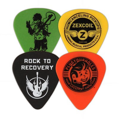 Delrin Guitar Pick (1 Color Imprint)