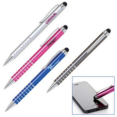 Aluminum Ballpoint Pen with Capacitive Stylus