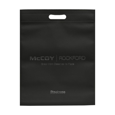 Black Non-Woven PP Merchandise Bag (13.8"x17.7")