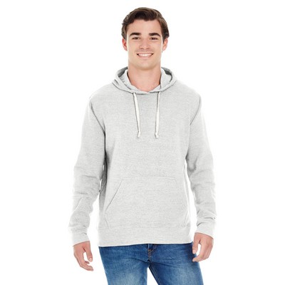 J AMERICA Adult Triblend Pullover Fleece Hooded Sweatshirt