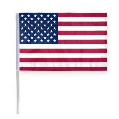 USA Stick Flags 12x18 inch