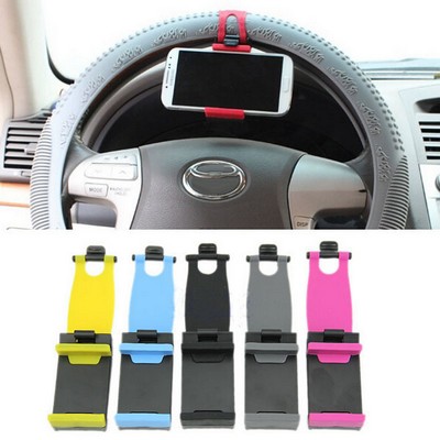 Car Steering Wheel Phone Holder