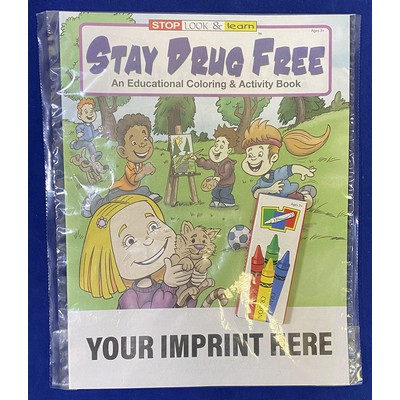 Stay Drug Free Coloring Book Fun Pack