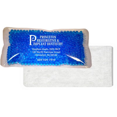 Cloth-Backed, Gel Beads Cold/Hot Therapy Pack (4.5"x 8")