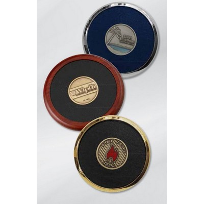 Single Coaster with 1.25" or 1.5" Coin