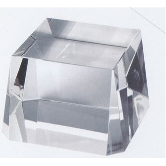 Clear Optical Crystal Base (3"x5"x3½")