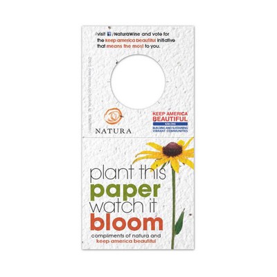 Seed Paper Bottle Necker, Square