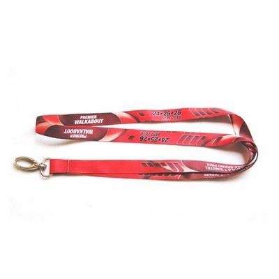 Sublimated Lanyard w/Lobster Claw Clip