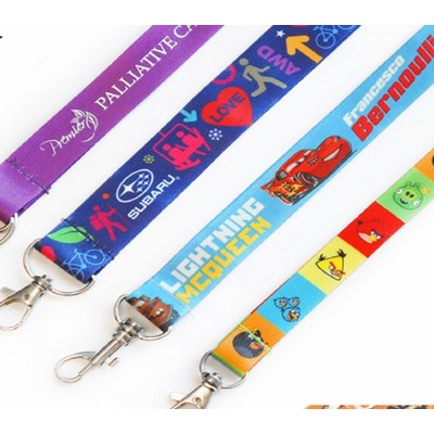 3/4" Dye Sublimation Lanyard