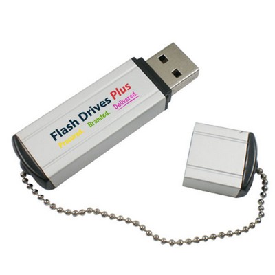 32MB Stick USB Flash Drive With Chain & Cap