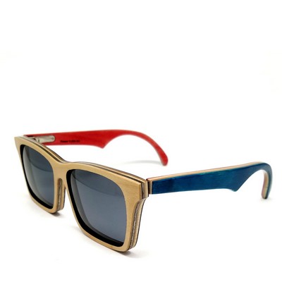 Recycled Acer Skateboard Sunglasses - Handmade in USA