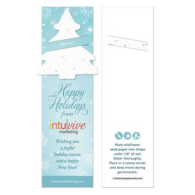 Winter Tree Holiday Bookmark w/Slot