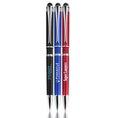 Diamond Accent Metal Stylus Pens