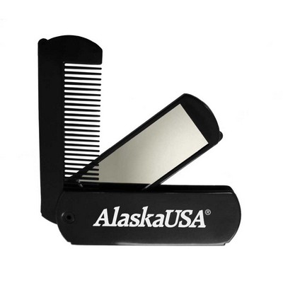 Folding Comb/Mirror Combo