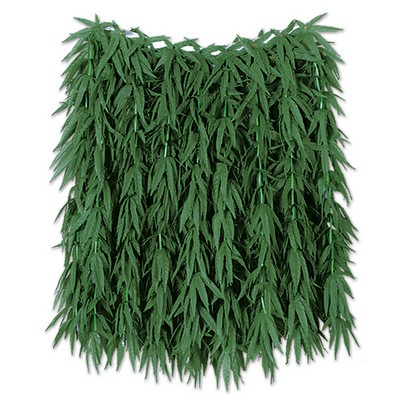 Tropical Fern Leaf Hula Skirt