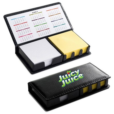 Vinyl Case w/ 2"x2" Paper & Sticky Notes