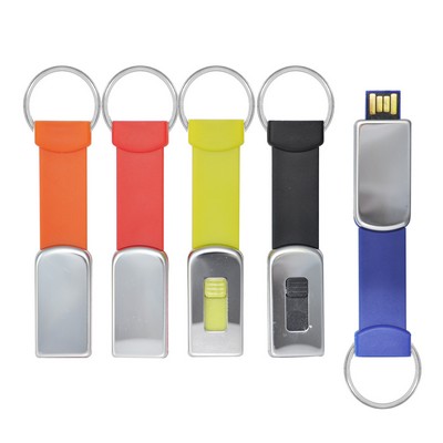 32GB Swift Silicone Keychain USB Flash Drive