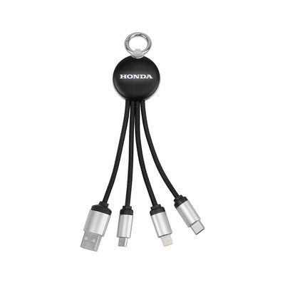 3-in-1 Light-Up Short Charging Cable