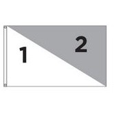 4' x 6' Diagonal Style Horizontal Decorative Flag