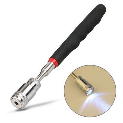 Telescopic Magnetic Pick Up Tool w/ Light