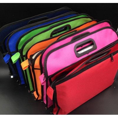 B4 Document Folder File Bag Double Zipper