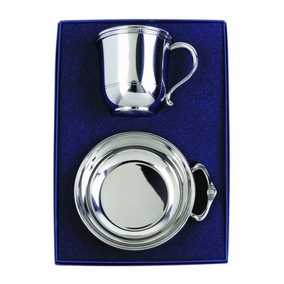 Salisbury Images of America Cup & Porringer Set