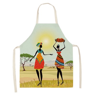 Multifunction Kitchen Apron with Custom Full Color Print