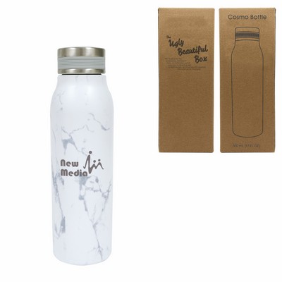 Cosmo 500 Ml. (17 Fl. Oz.) Stainless Steel Bottle