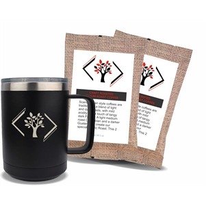 Craft Coffee Gift Kit w/Stainless Steel Mug