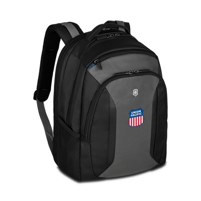 Swiss Army Flyer 16" Laptop Backpack Black/Grey