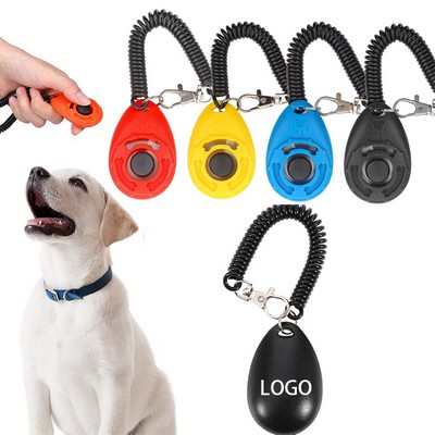 Pet Training Clicker w/Wrist Strap