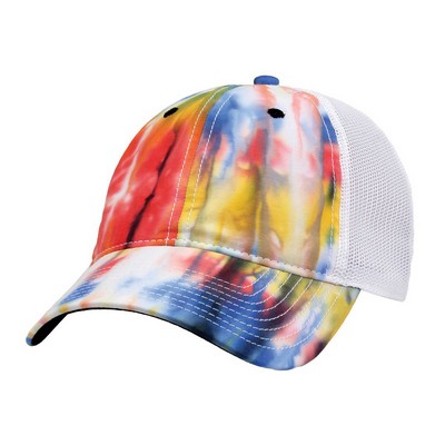 The Game Lido Tie-Dye Trucker Cap (Blank)