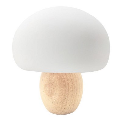 Wooden Mushroom Lamp