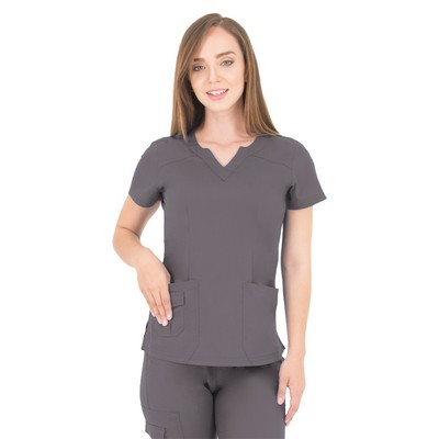 LifeThreads - Ergo 2.0 - Women's Scallop Neckline Top