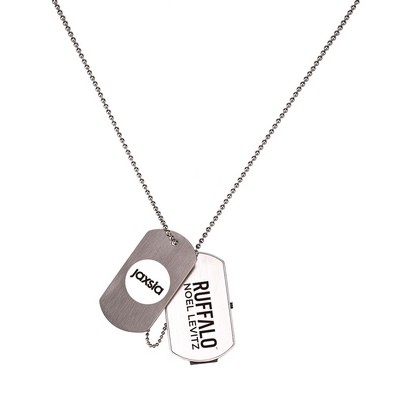 Brookville Army Tag Necklace USB-256MB