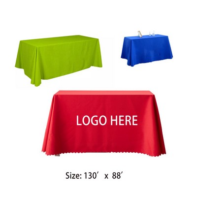 Customized 6 Feet Tradeshow Table Throw