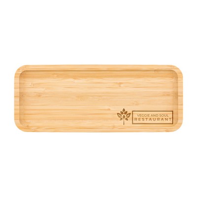 Square Bamboo Serving Tray