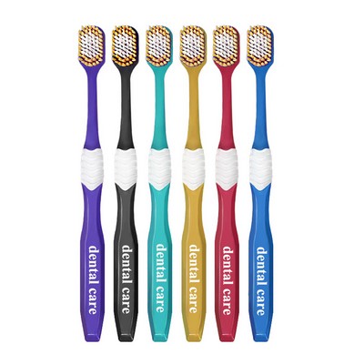 Wide Soft Bristle Toothbrush