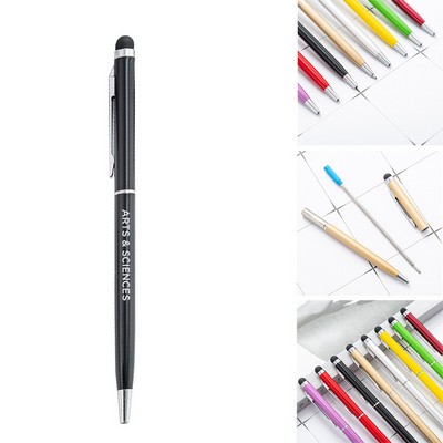 Click-action Metal Stylus Pen