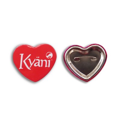 Heart Shaped Lapel Pins