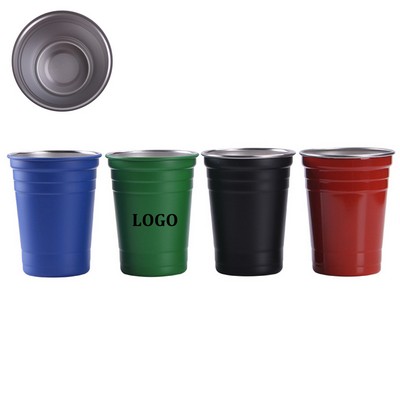 16 oz. Single Layer Stainless Steel Cups